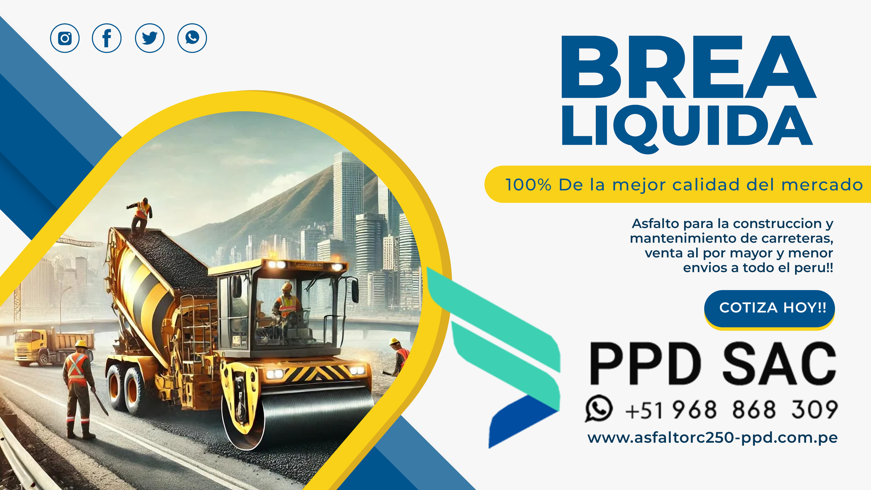 venta de brea liquida