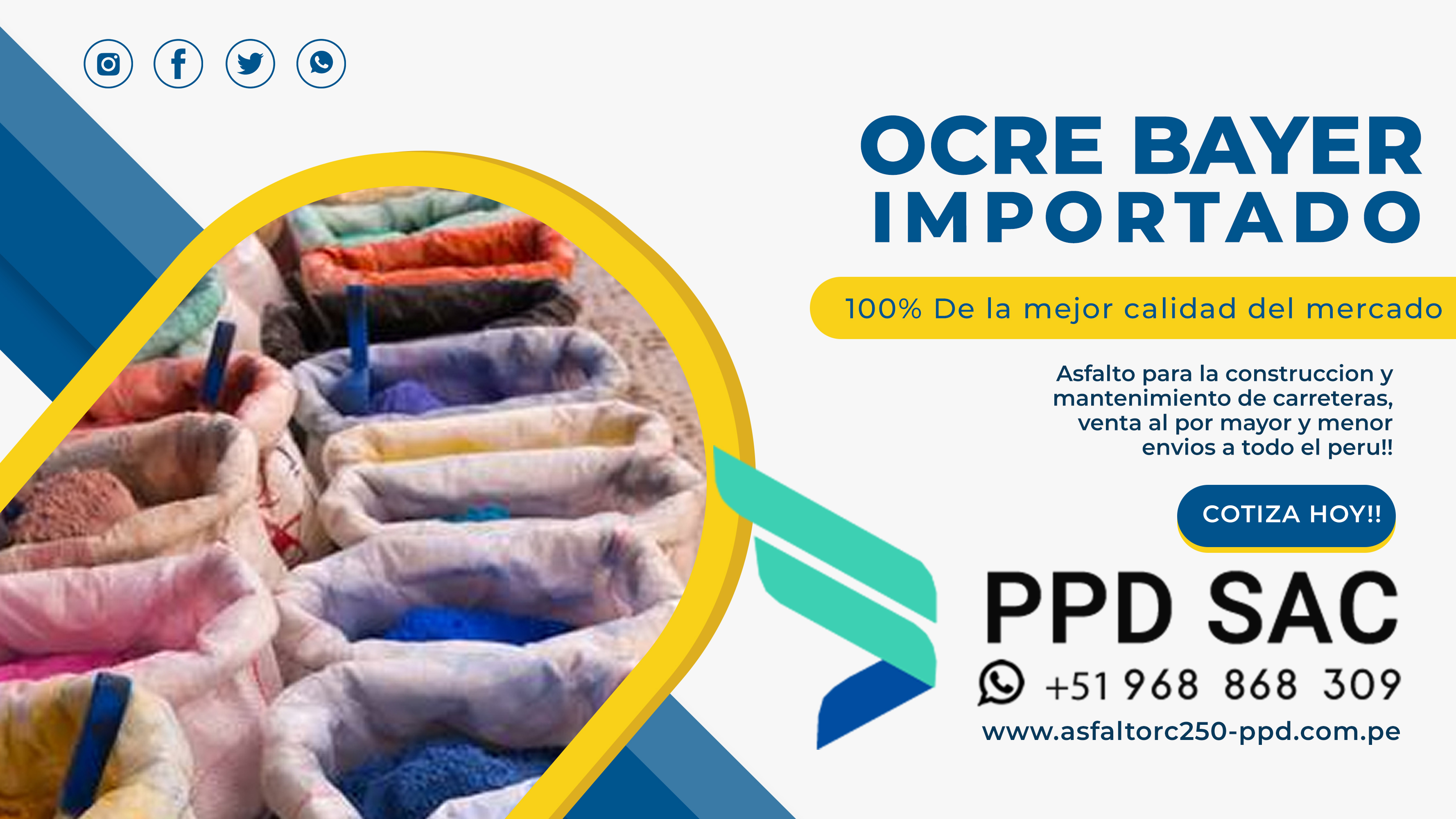 VENTA DE OCRE venta de ocre