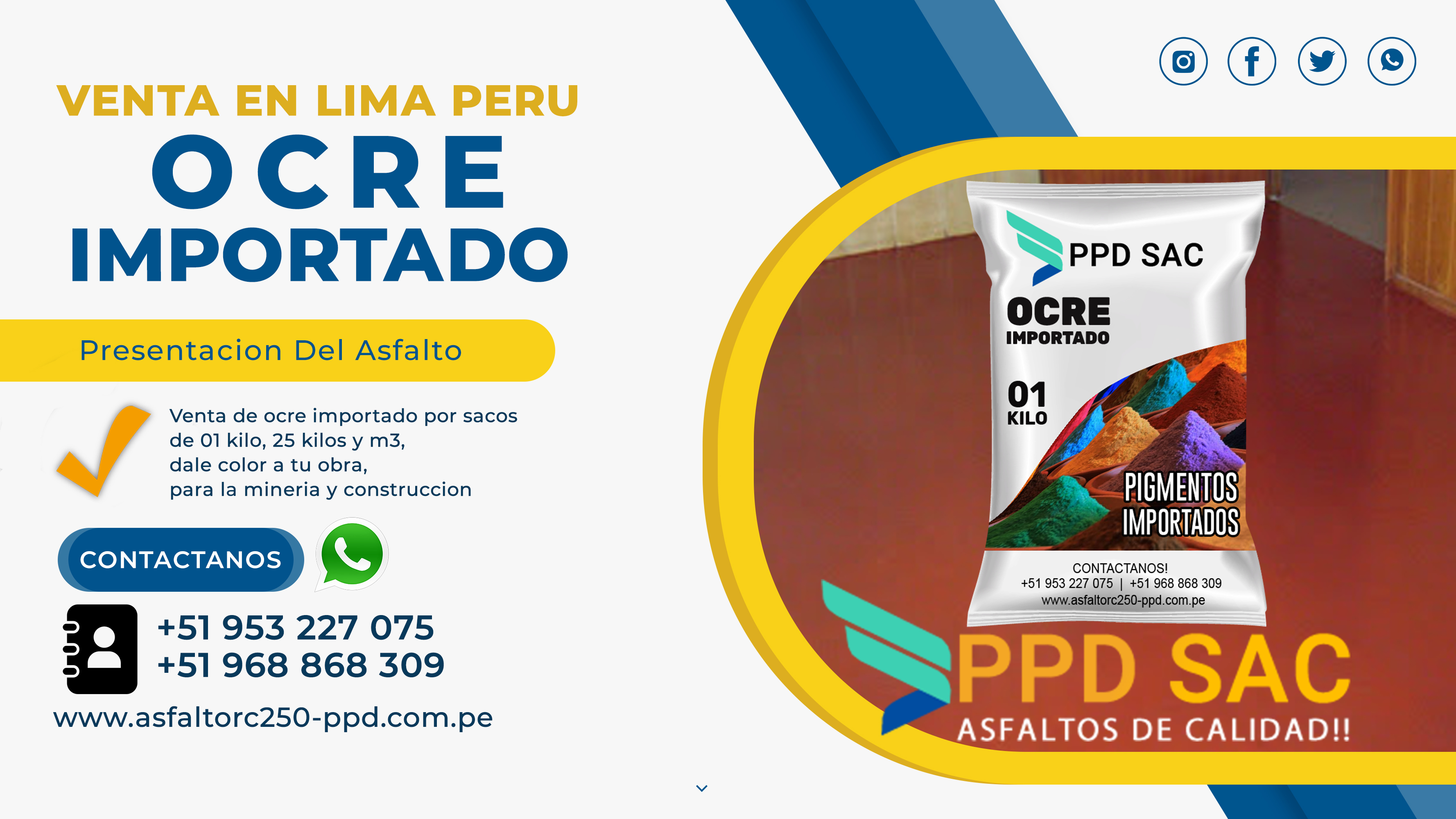 OCRE IMPORTADO ocre importado